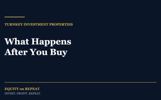 Turnkey investment properties: what happens after you buy